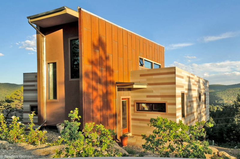 Houses Made By Shipping Containers Modern Architecture Concept