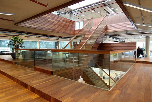 Wooden Office Interior Design