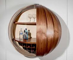 Spherical shape drink cabinet
