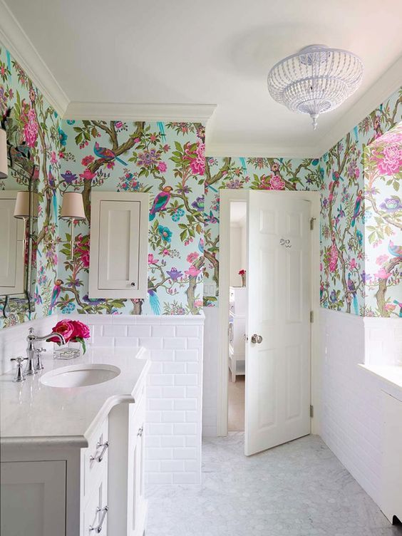 How Decorating with Floral Wallpaper will Transform Your Home for ...